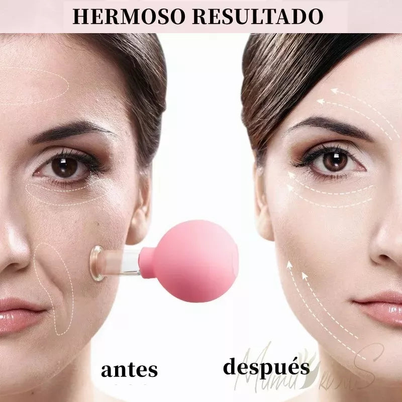 VENTOSAS TERAPEUTICAS FACIAL CORPORAL X4